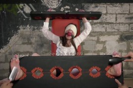 Long Home girl in stocks - G268